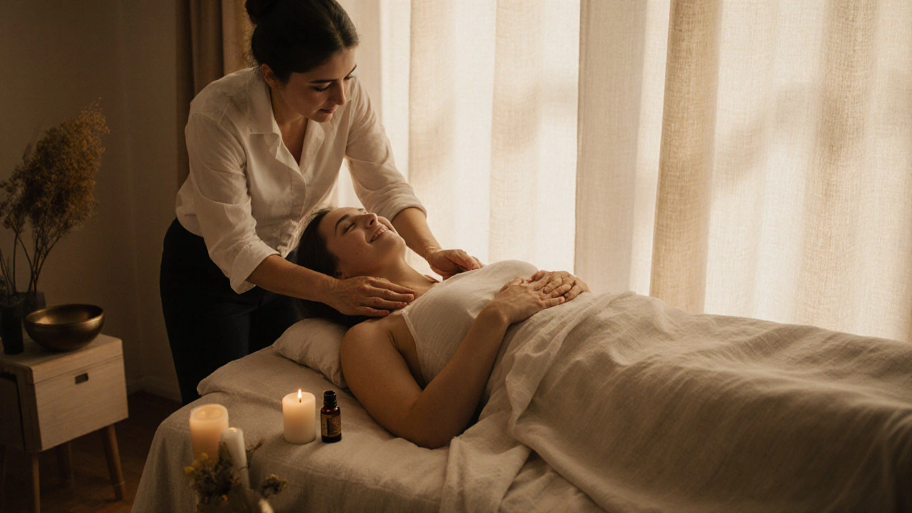 Tantrická masáž a psychosomatická bolest v pánvi: Jak najít úlevu a co o tom vědět