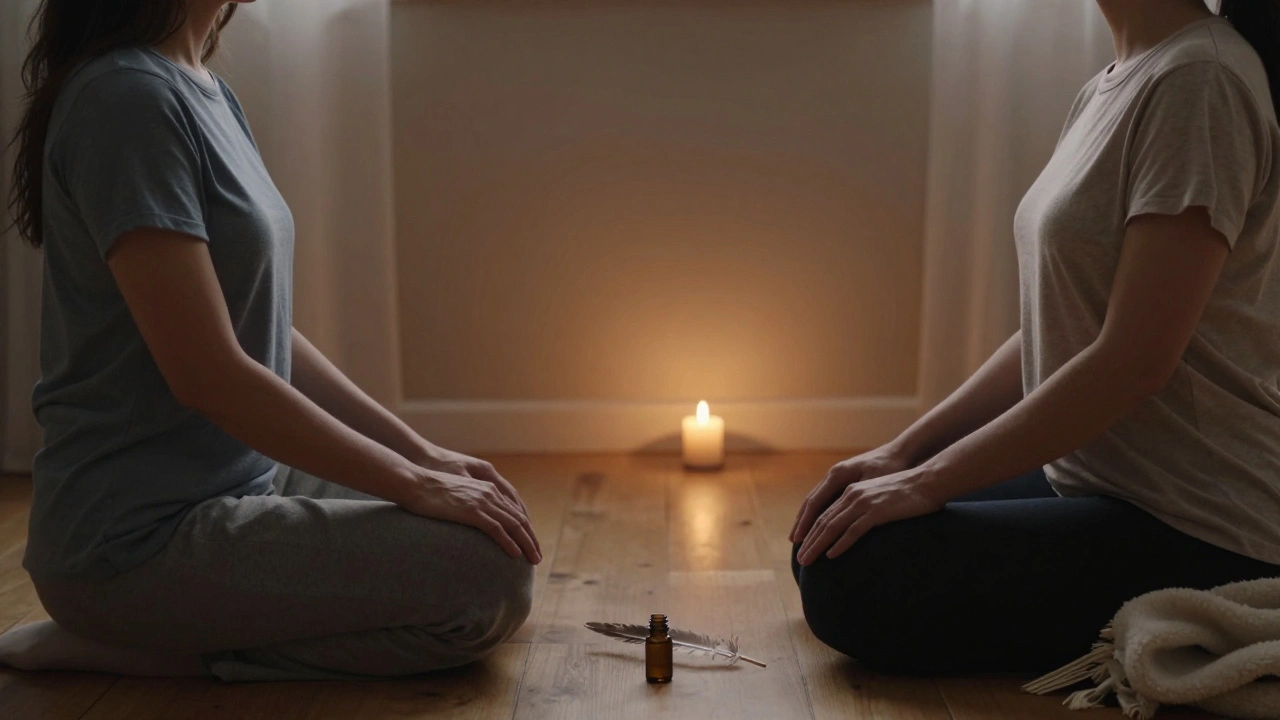 Smyslné doteky: Umění jemného a vědomého hlazení při tantrické masáži